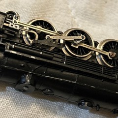 Revell Rapido N Scale Santa Fe 4-6-2 Pacific w/ Tender. Runs. West Germany