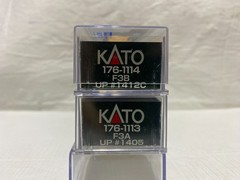 N Scale 176-1113/1114 Kato USA Union Pacific F3A/F3B w/DCC RD#1405/1412C