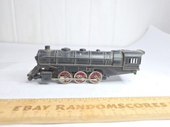 As Is Parts Japan HO Scale Plastic TIN Litho 0-6-0 Steam Motor Works Gear Damage