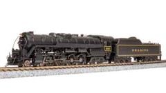 BROADWAY LIMITED N READING T1 4-8-4,#2108, PARAGON4 SOUND/DC/DCC/SMOKE #7401~NEW