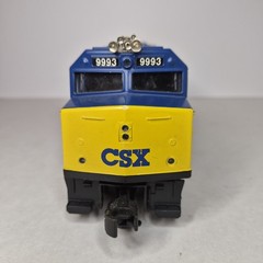 M.T.H. CSX #9993 O Gauge EMD F40PH Diesel Locomotive PARTS OR REPAIR ONLY READ