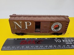 Lot 5 Cox HO Railroad Cars Big Pine Lumber/Northern Pacific NOT Tested Hong Kong