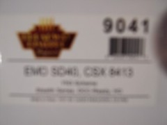 BROADWAY LIMITED 7641 CSX YN3 PAINT SD40 No. 8413 w/SOUND FOR DCC/DC