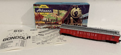 5 Athearn Blue Box HO scale complete Boxcar Flat Tank Gondola + instruction box