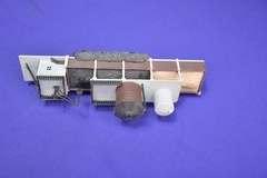 Marklin Mini #89 008 DB Class 89 locomotive Z scale & 4 More Cars