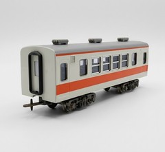 KATSUMI KTM HO Gauge Salo 111 Kansai Line Suburban Green Car Brass Train