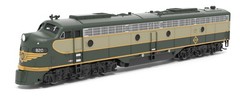 BLI 8838 EMD E8A, Erie 820, Two-Tone Green, No-Sound / DCC-Ready, N