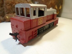TYCO HO SALE SANTA FE PLYMOUTH SWITCHER DIESEL LOCO, LAYOUT TESTED 5-153=1-5