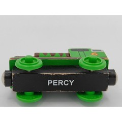 Thomas & Friends Wooden Railway Chocolate Covered Percy Green Engine 6 Toy Train
