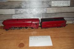 Vintage American Flyer 353 Circus Steam Locomotive w/Tender Original