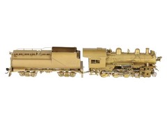 Overland Models HO Brass Chesapeake & Ohio G9 2-8-0 Steam Loco -Unpainted EX/Box