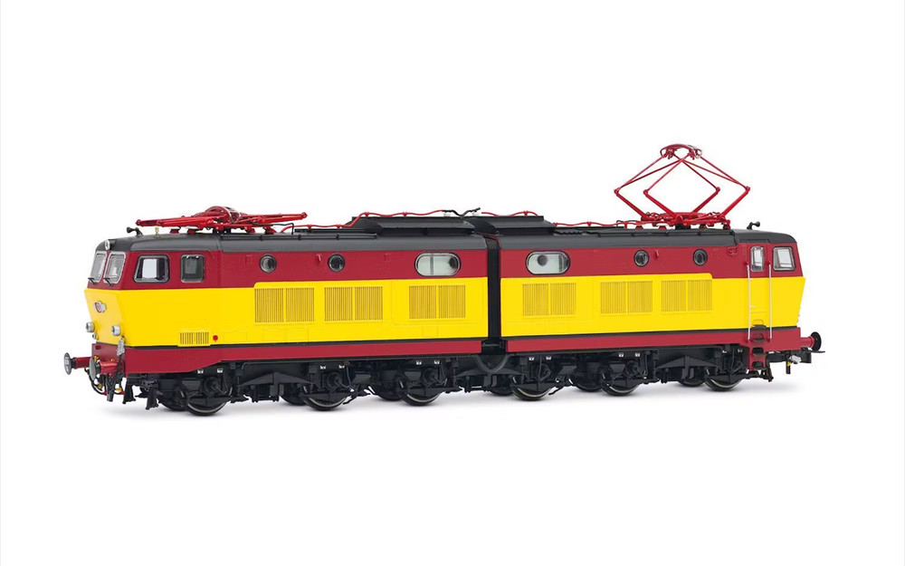 RIVAROSSI HR2965 E656 Experimental Livery Yellow/Red Black Roof. FS