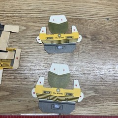 Lionel Rio Grande Diesel Locomotive Cardboard Cutout. Rare HTF
