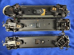 MARX 35250 Train Set with 333 Locomotive & 3 Passenger Cars/Original Box-1949-51