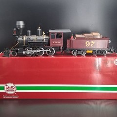 LGB 29192 G Gauge Mogul Steam Loco AT&SF #97 Sound & Smoke Original Box READ