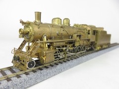 Pacific Fast Mail Brass HO Scale Frisco 2-10-0 Russian Steam Locomotive