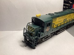 Vintage AHM North Western HO Scale Diesel Locomotive No.400 ExCond Runs Great