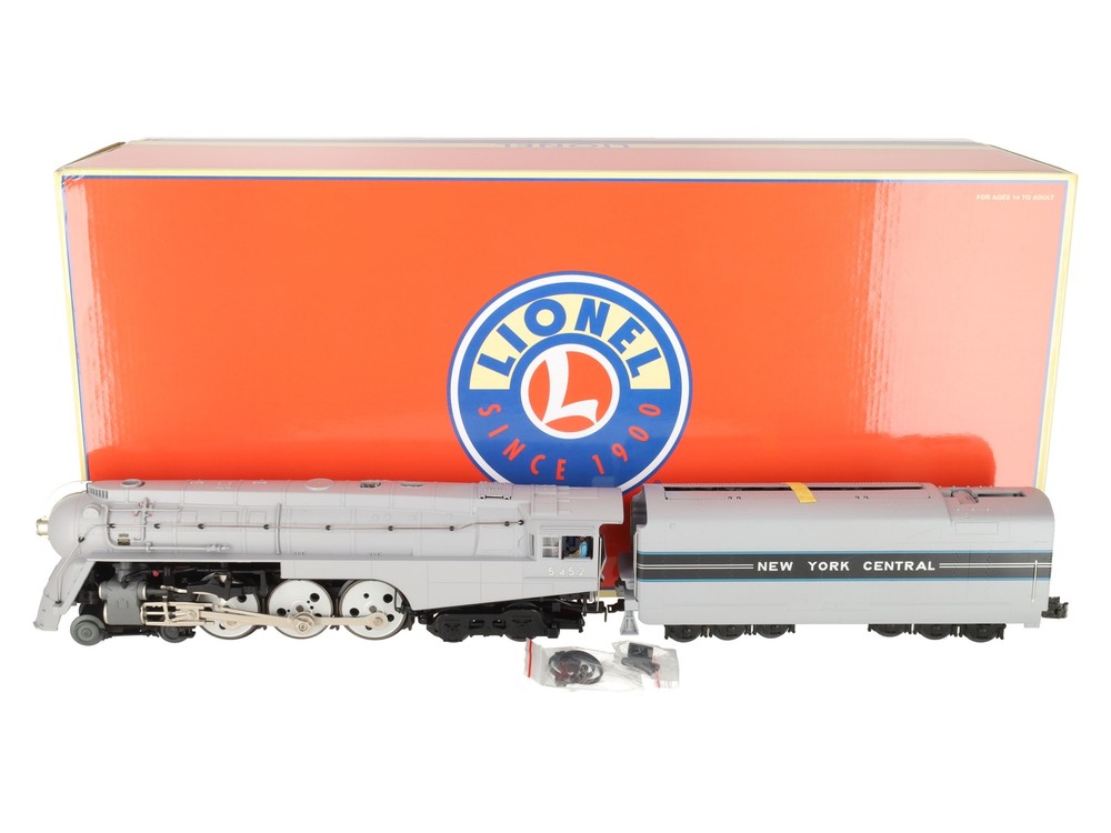 Lionel 2331402 O Gauge NYC Legacy Dreyfuss J3 Hudson Steam Locomotive #5452 EX