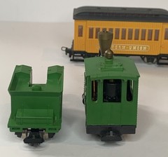 VTG Egger-Bahn 1009EB 0-4-0 Steam Loco EB #5 Tender Set Union Pacific Green READ