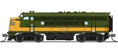 BROADWAY LIMITED 6844 N SCALE EMD F3A GTW 9009 Paragon4 Sound/DC/DCC