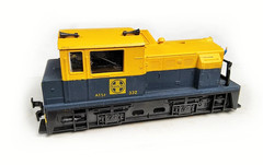 Vintage RSO Atest HO Scale ATSF Santa Fe #332 Yard Switcher GE-35 EUC Yugoslavia