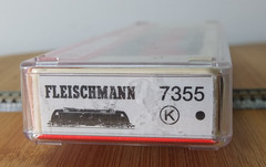 Fleischmann 7355 K N gauge DB BR 101 electric locomotive in red livery