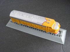 Del Prado USA Union Pacific FP 7 Locomotive Train Model1:160 Scale