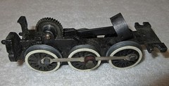 AMERICAN FLYER #312/322 HUDSOB # K-5 PACIFIC 6 WHEEL DRIVE FRAME W/DRIVERS
