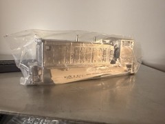 Vintage Cary Locomotive Works HO SW-1500 White Metal Body Kit for Athearn NOS