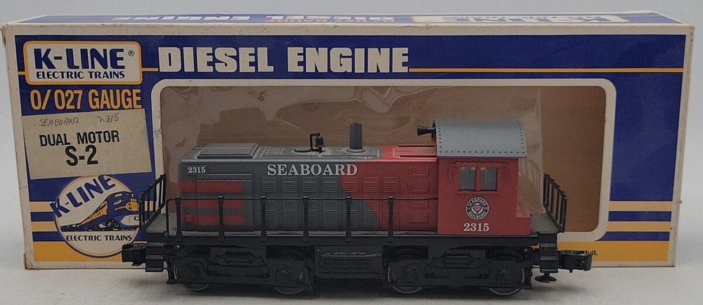 K-Line K2315 O Gauge Seaboard Air Line S-2 Diesel Switcher #2315 EX/Box