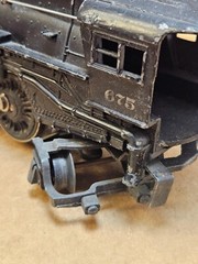 Vintage Lionel 675 O Gauge 2025 Pacific Die-Cast Steam Locomotive