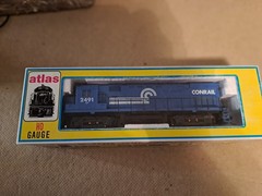 Atlas HO Scale Alco C424 Conrail #2491 8063 Diesel Loco | Premium Kato Drive