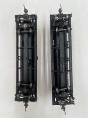 Ho Scale Engine Bachmann Silver Series Set Of 4 Tank Cars Shell, Penn Salt