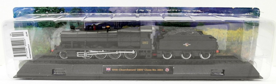 Americom 1/76 Scale Model Train 04 – 1918 Churchward 2800 Class No. 2861