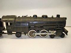308 American Flyer Reading Atlantic Locomotive & Tender [Lot AD8-L34]