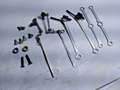 Lionel Orig. Vintage Steam Loco Part, 665 2055 2065 685 Complete rods & linkage