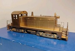 ALCO Models Brass HO SW-1 Diesel Switcher D-140 Unpainted Made In Japan