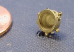 O SCALE On3/On30 BRASS STEAM LOCOMOTIVE PYLE NATIONAL BACKUP LIGHT WISEMAN OB-4A