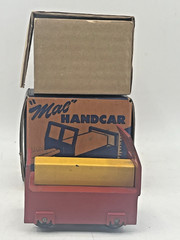 General Models Corporation O Gauge ‘Mac’ Handcar in Solid Original Box w/Insert