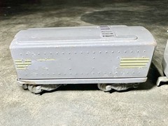 Vintage Lionel 221 O27 Scale Grey Steam Locomotive & 221W Tender – As-Is