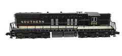 N Life-Like 7792 EMD SD-7 Southern Loco #202 (Tested) rapido couplers