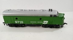 BACHMANN F9 DIESEL BURLINGTON NORTHERN HO SCALE Lighted Works