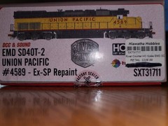 Scale Trains Rivet Counter HO. UNION PACIFIC-UPRR SD40T-2 #4589. DCC/SOUND. MIB!