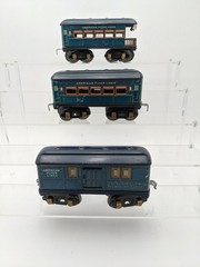 American Flyer 3013 O Prewar Bluebird Set 3 Passenger Cars Only [3]