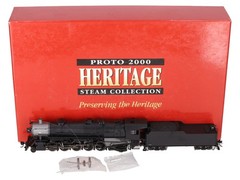 Proto 2000 920-60005 HO Scale Erie Steam Locomotive W/Sound & DCC #4213 EX/Box