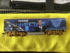HO Obama Presidential Train Set of 3 Hawthorne Village rare collector