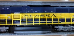 N scale Kato 176-6411 Alaska Railroad EMD SD70MAC 4015 Spirit of North Pole