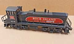 K-Line O Scale Rock Island 2243 MP-15 EMD Switcher Locomotive Diesel Engine