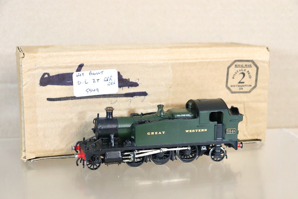 RTR DONG JIN KIT BUILT BRASS GWR 2-6-2 CLASS 55XX PRAIRIE TANK LOCOMOTIVE 5549
