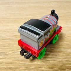 Silver Flames Percy – Thomas & Friends Trackmaster Push Along Metal Trains